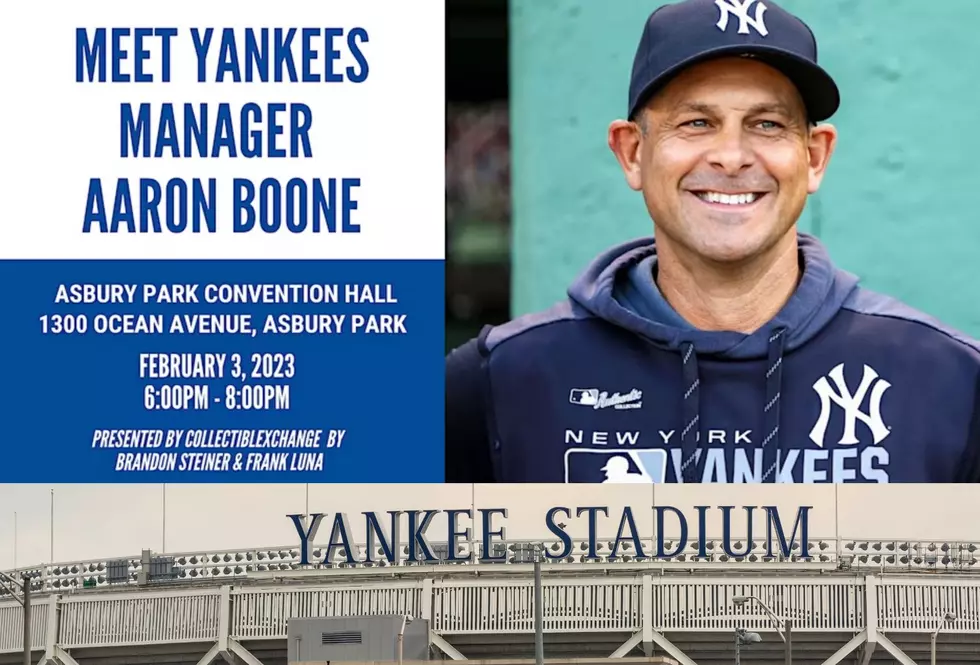 Yankee Fans! Aaron Boone is Coming to Visit in Asbury Park