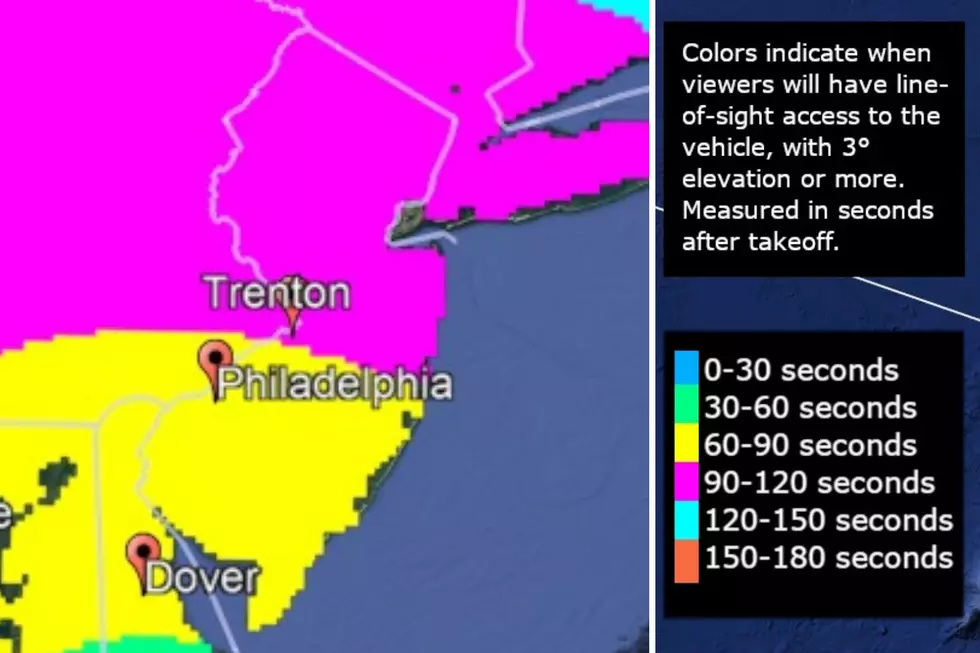 Look up! Rocket launch will be visible above New Jersey