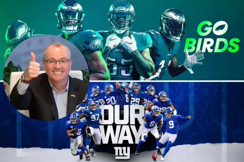 Divided NJ: Giants vs. Eagles — Which Team is Gov. Murphy Picking?