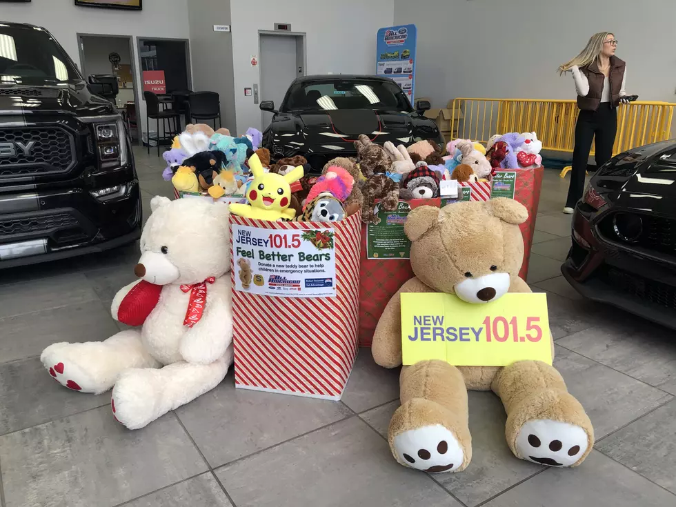 NJ 101.5 helps cops give out more than 10,000 ‘Feel Better Bears’ to kids