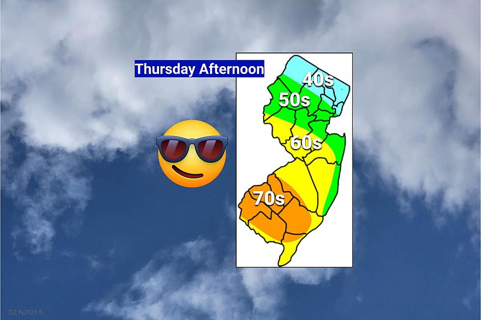 Whiplash NJ Weather: Warm for Some Thursday, Cold For All Friday