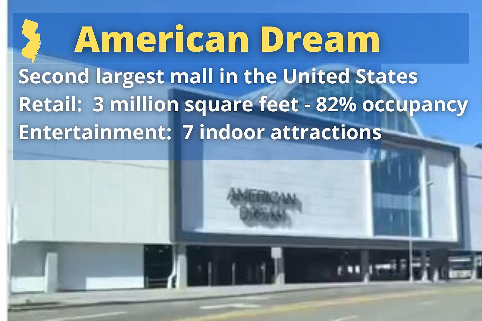 Walking American Dream Mall : Second Largest Mall in America 