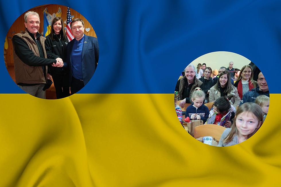 Surprise visit to Ukraine - NJ Gov. meets with refugees 