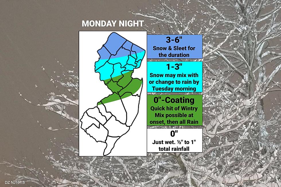 Whisper of winter: Latest update on sloppy, snowy weather for NJ