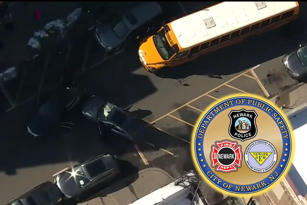 Stolen BMW hits Newark, NJ school bus with 11 students