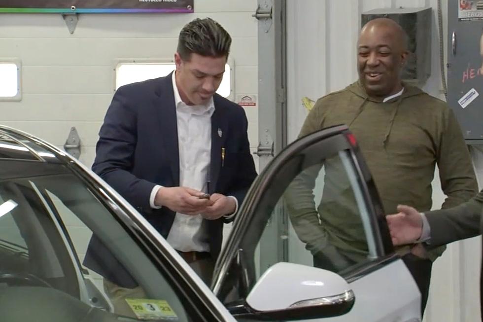 New Jersey veteran gets gifted a new car