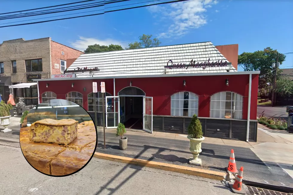 Queen Margherita Trattoria and their Pizza Gaina (Photo: Google Maps, Townsquare Media Illustration)
