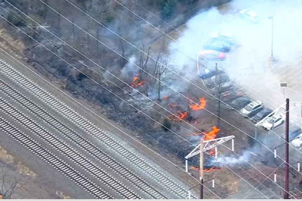 Brush fire suspends NJ Transit, Amtrak Northeast Corridor service