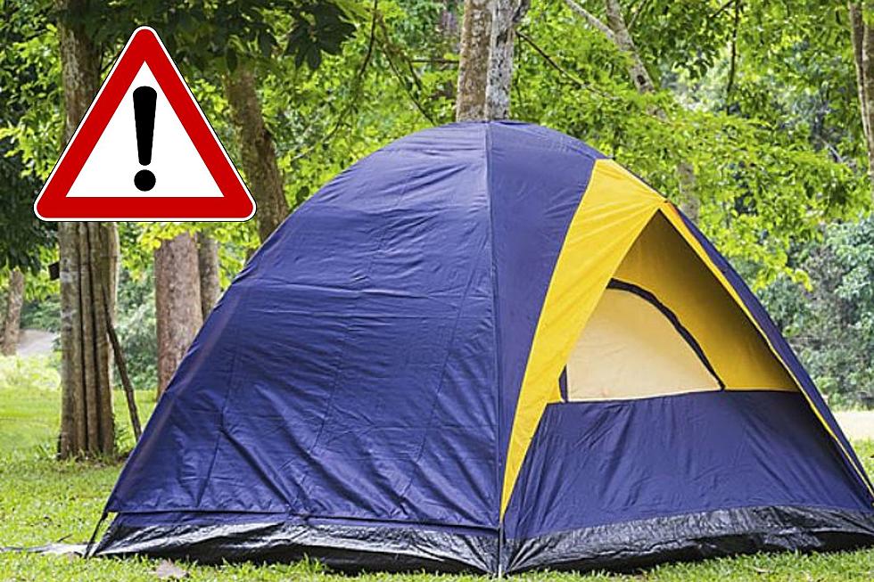A stern warning for those camping during warm, dry, windy weather in NJ