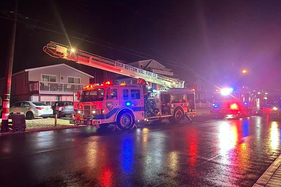 Lightning strike causes fire at Ship Bottom, NJ home, firefighters say