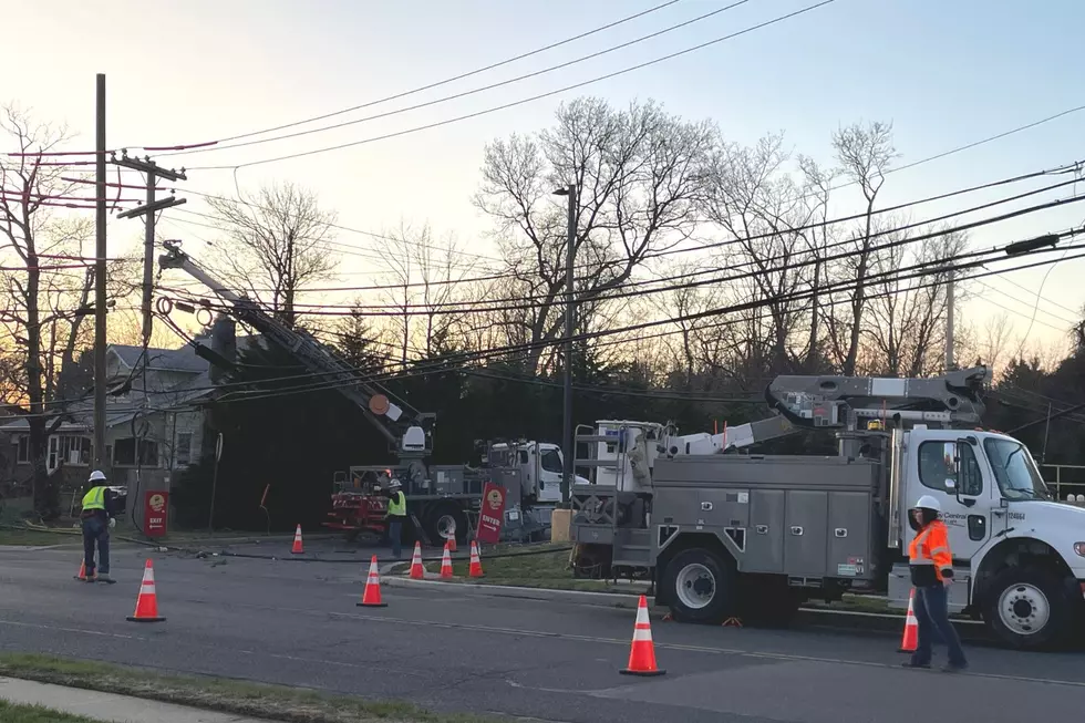 Tornado damage in Howell