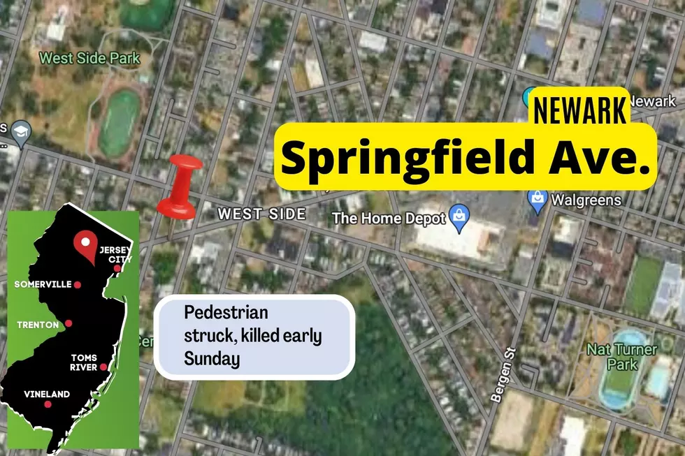 Newark pedestrian death (Google Maps)