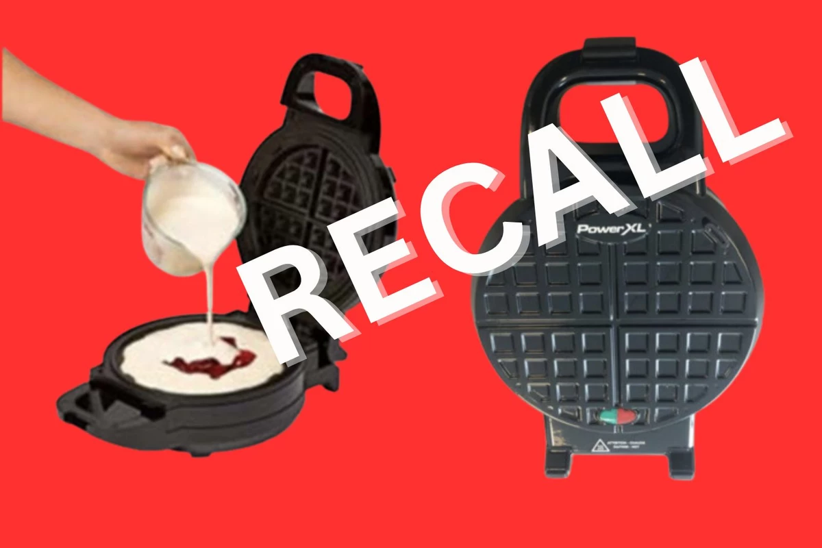 Nearly half a million PowerXL waffle irons recalled after users burned