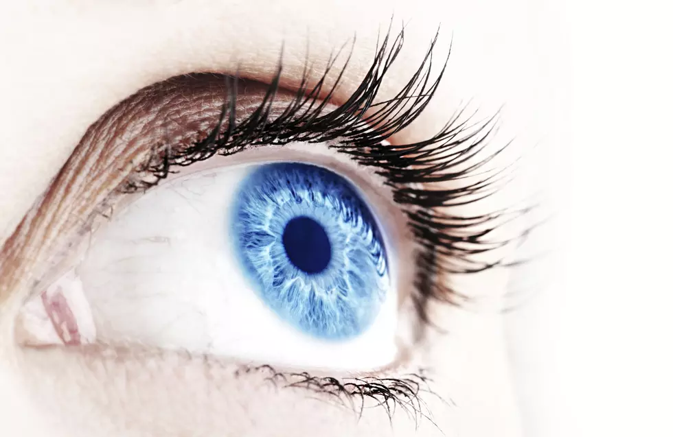 Abstract blue eye