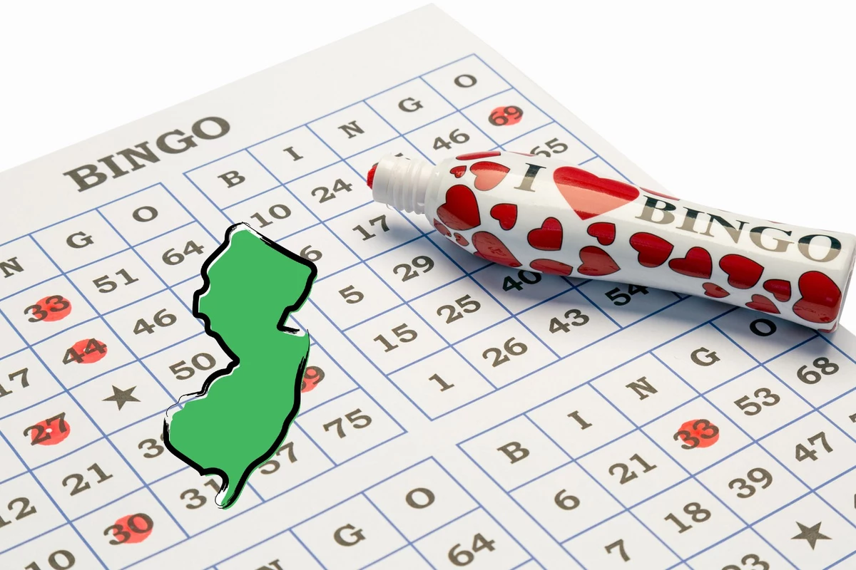 Quoi avoir sur une carte de bingo du New Jersey