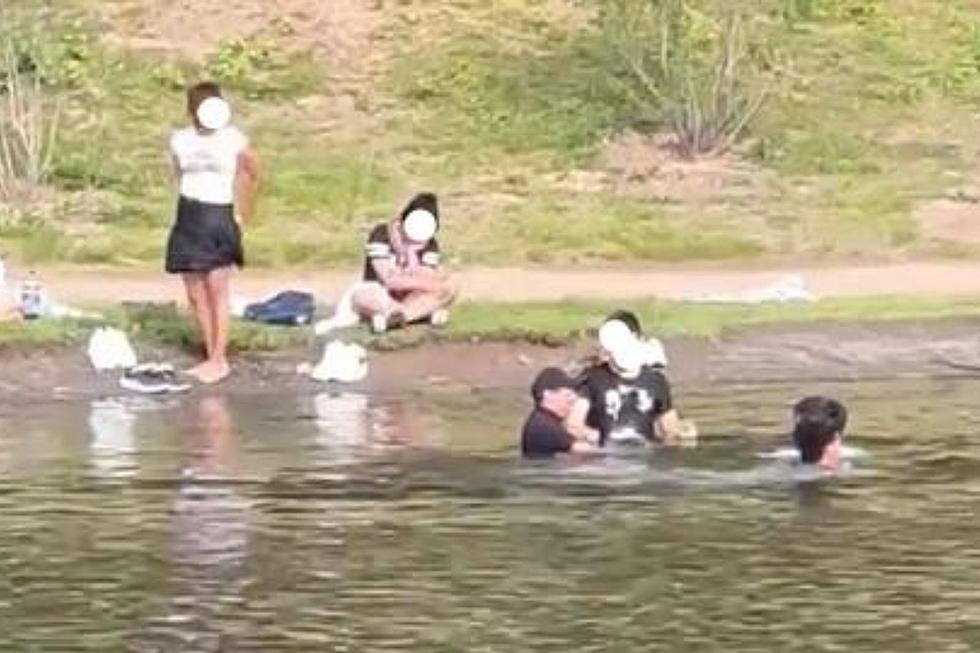 Mom and sheriff's officer pull girl out of Newark, NJ lake