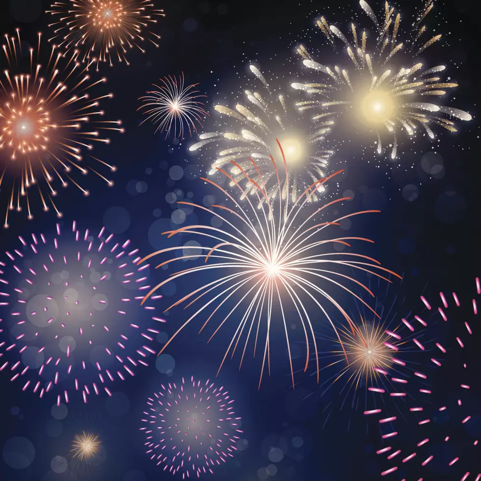 Colorful Vector Fireworks