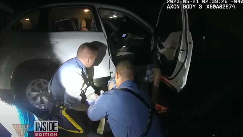 See video of NJ troopers delivering a baby roadside