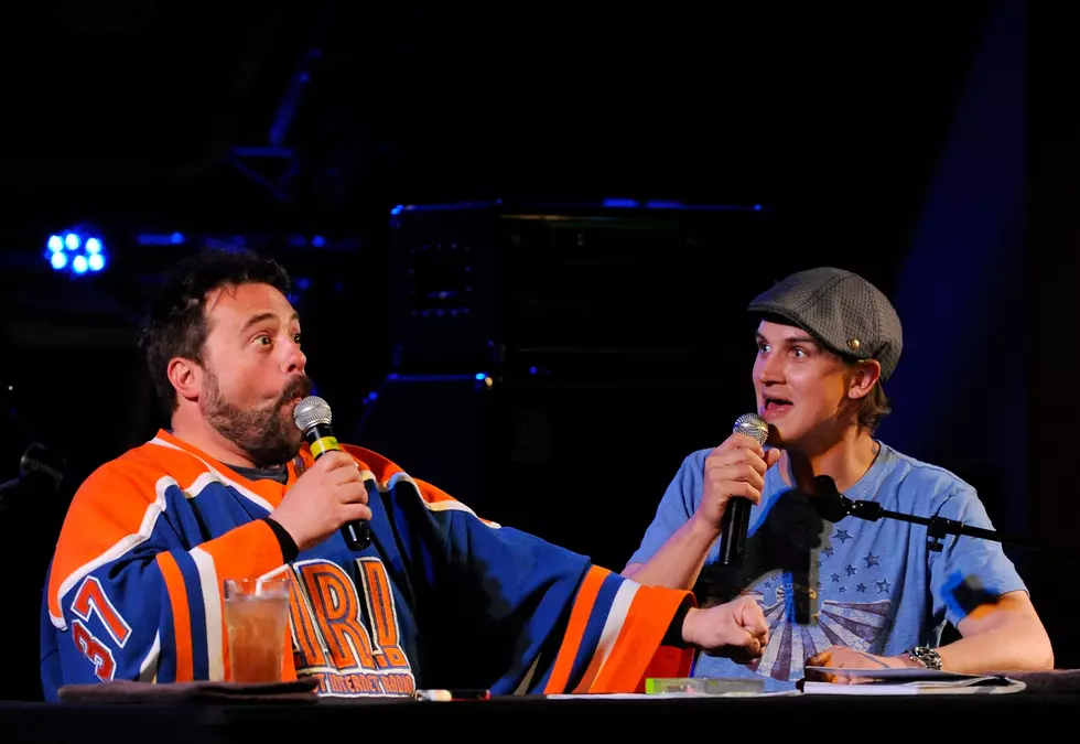 Kevin Smith And Jason Mewes Podcast Of "Jay & Silent Bob Get Old" At The Hard Rock Cafe On The Strip