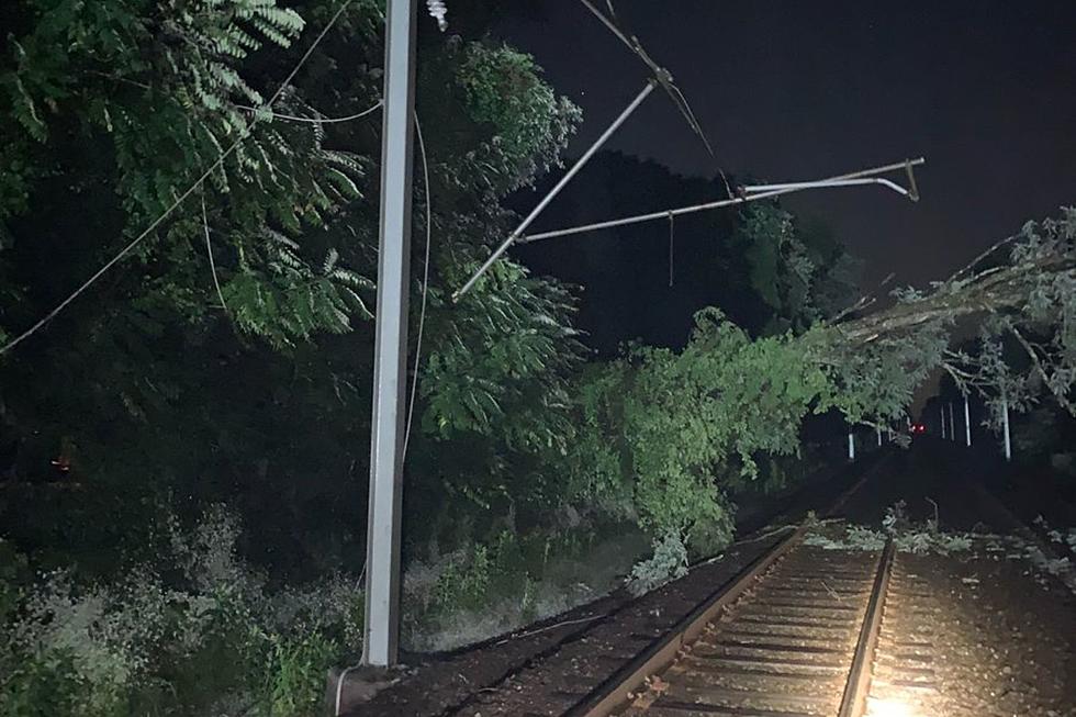 Why was service suspended on NJ Transit&#8217;s North Jersey Coast Line?