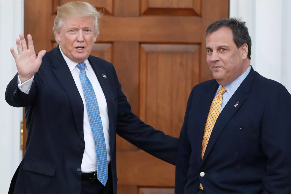 Donald Trump, Chris Christie at the Trump National Golf Club Bedminster clubhouse, 11/20/16