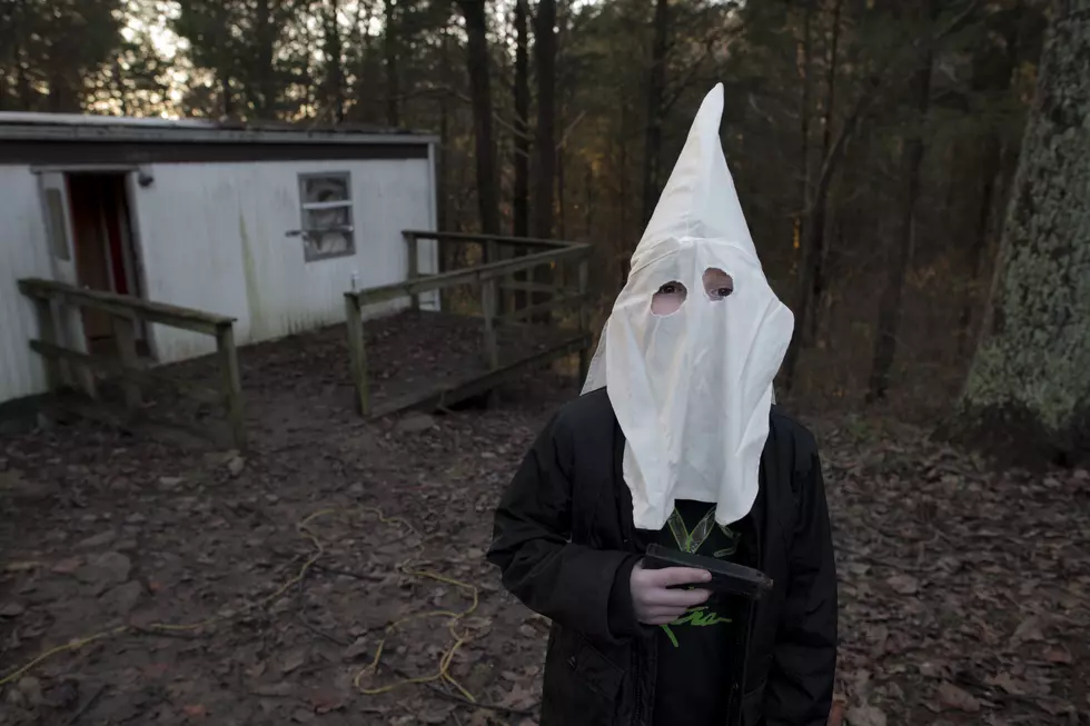 Photos courtesy of Anthony Karen, the photographer for an exhibit on white supremacy at Stockton University