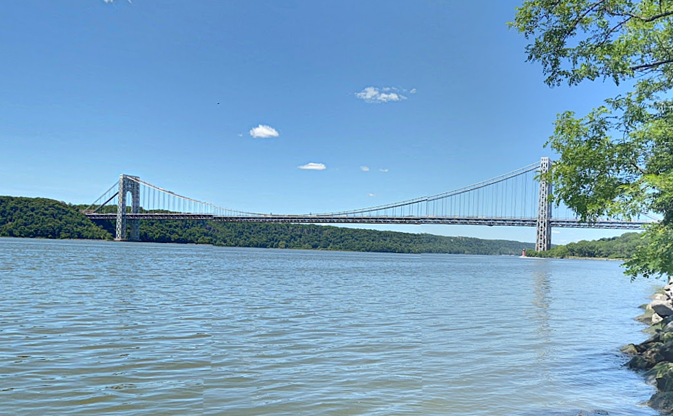 Check out this little lighthouse underneath a busy NJ bridge