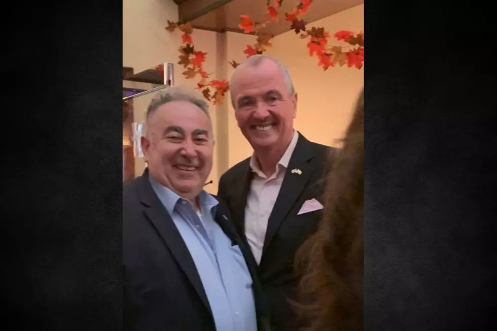 Peter Gromitsaris with Gov. Phil Murphy
