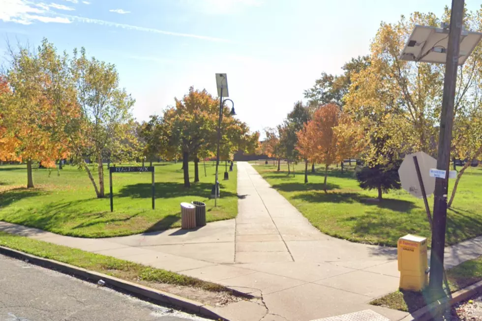Feaster Park before its renovations in 2020 (Google Maps)
