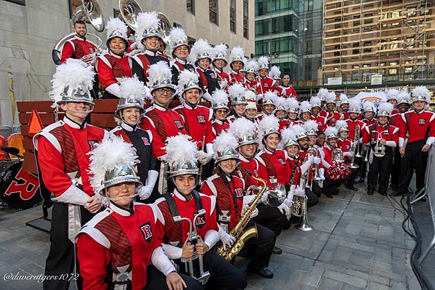 History being made by Rutgers at Macy's Thanksgiving Day Parade