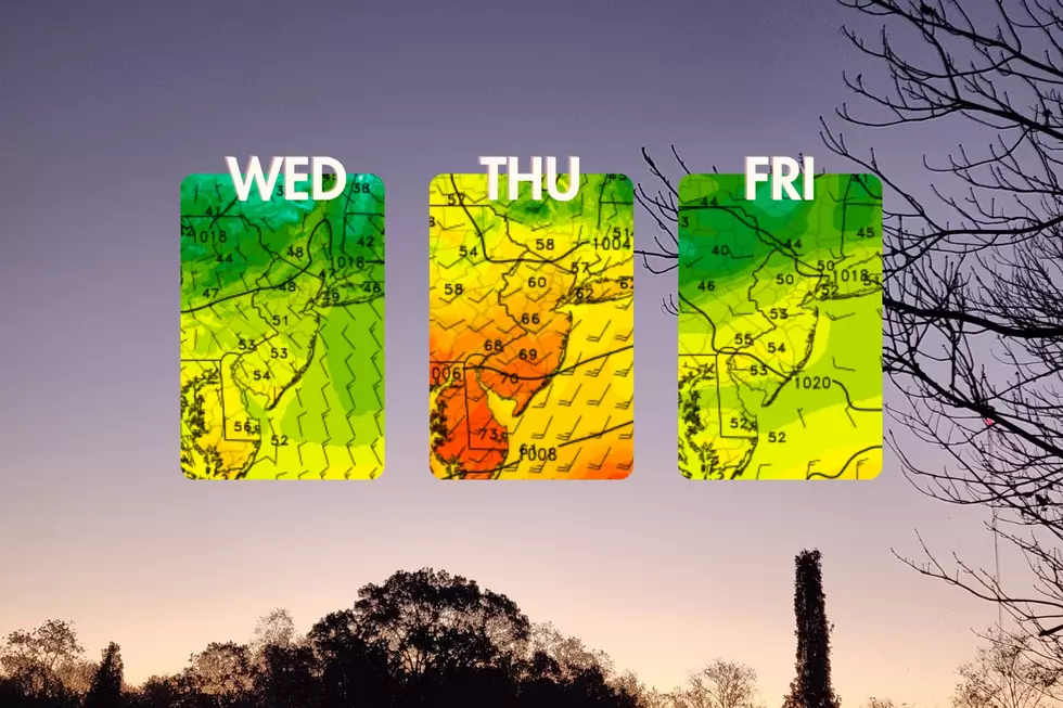 NJ weather: Seesaw temperatures continue, rain chances stay low