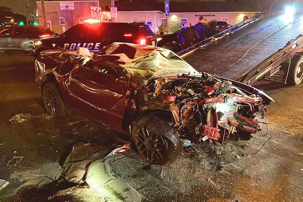 Driver climbs out of mangled car in shocking Cherry Hill crash