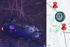 Stolen car chase, fatal pedestrian crash in NJ snarl Route 17