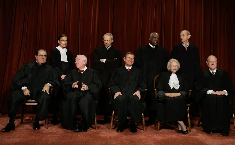 Supreme Court Justices Pose For Annual Portrait
