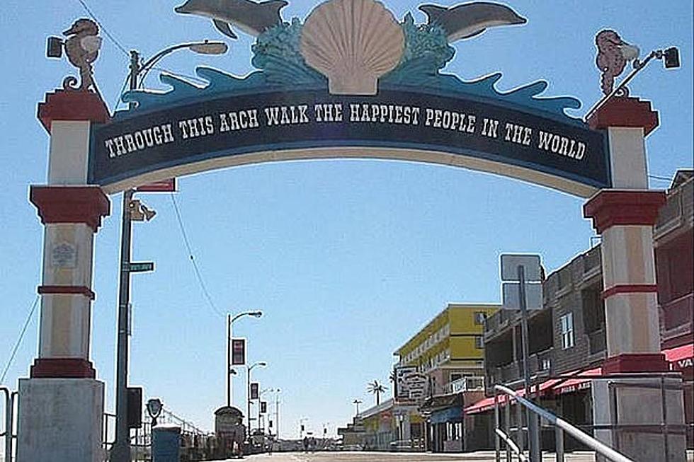 Why parts of this famous Jersey boardwalk have turned red