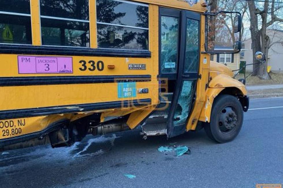 Lakewood, NJ school bus driver hospitalized after crash