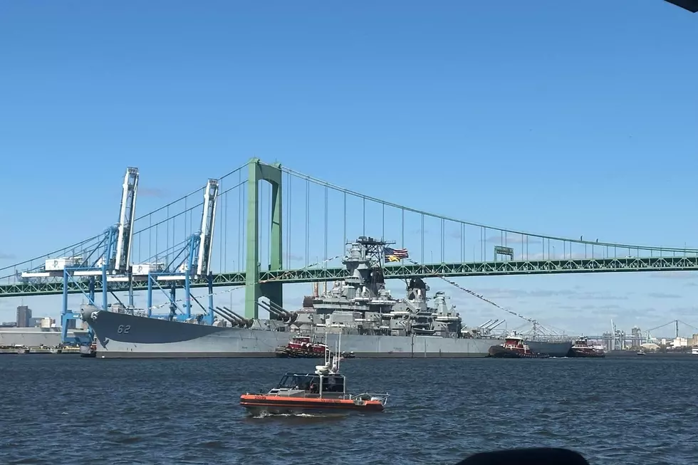 USS New Jersey heads to Philadelphia for maintenance