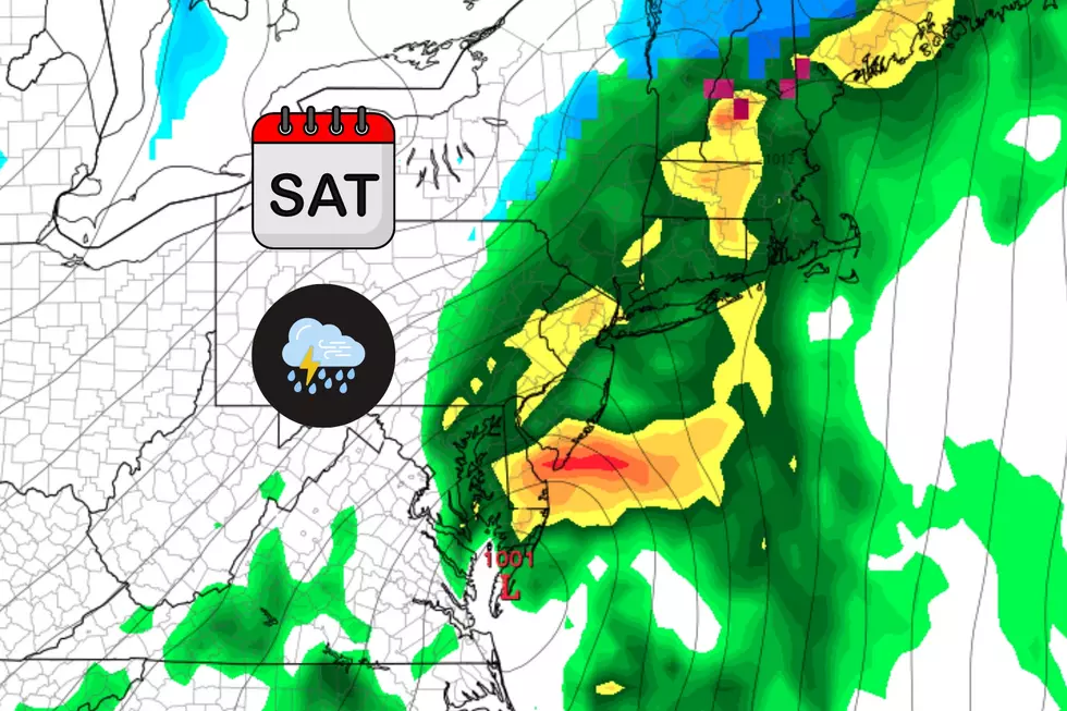 Nasty weekend coastal storm could dump up to 4" of rain on NJ