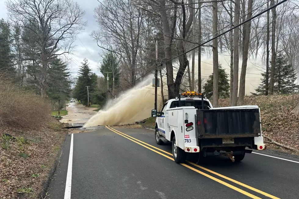 Water main break in Randolph 4/5/24