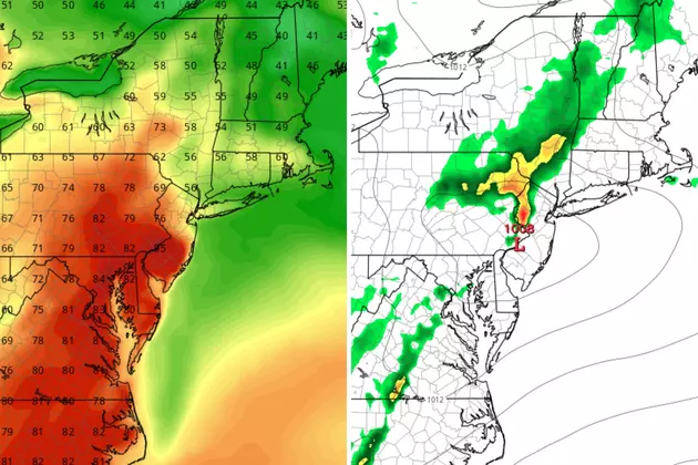NJ weather: Cooler temperatures for most, noisy thunderstorms possible