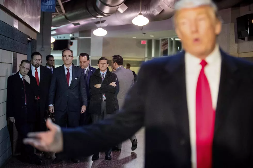 Donald Trump, Reince Priebus, Jason Miller, Boris Epshteyn, Michael Flynn