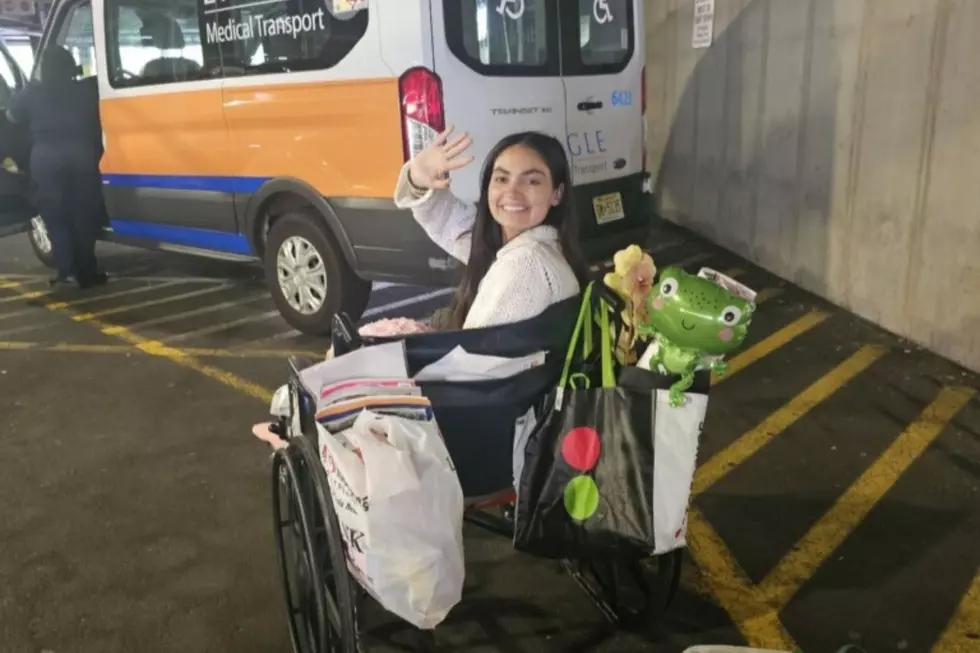 Lisa Fitzgerald leaves the hospital for a rehab facility.
