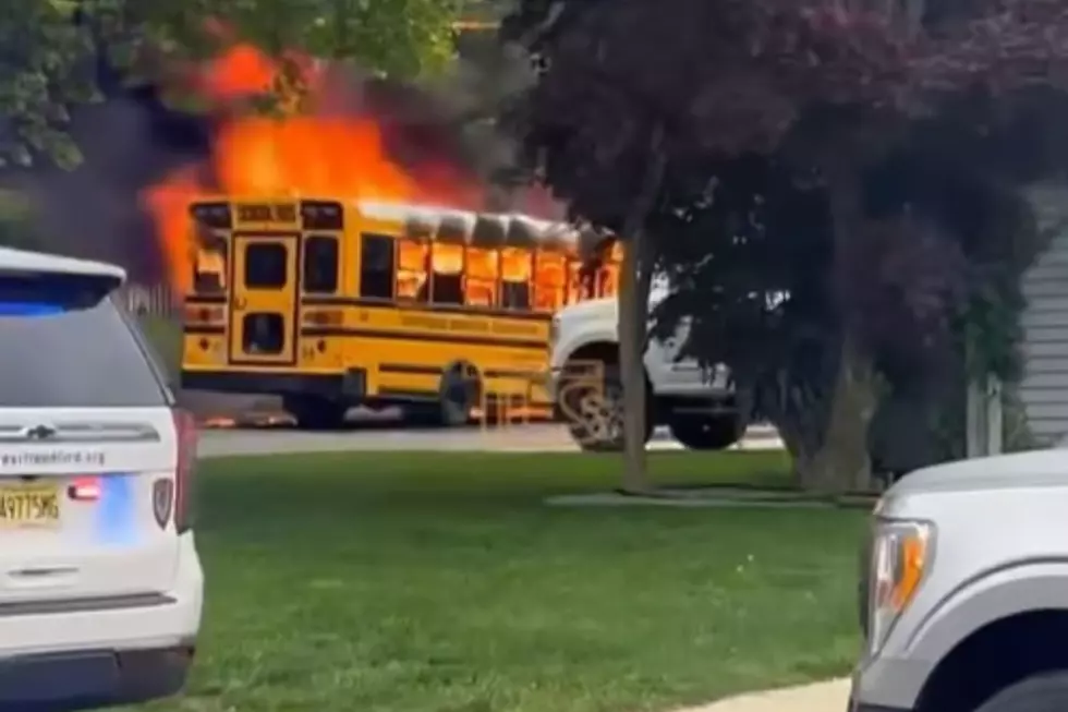 Sayreville school bus catches fire with students on board