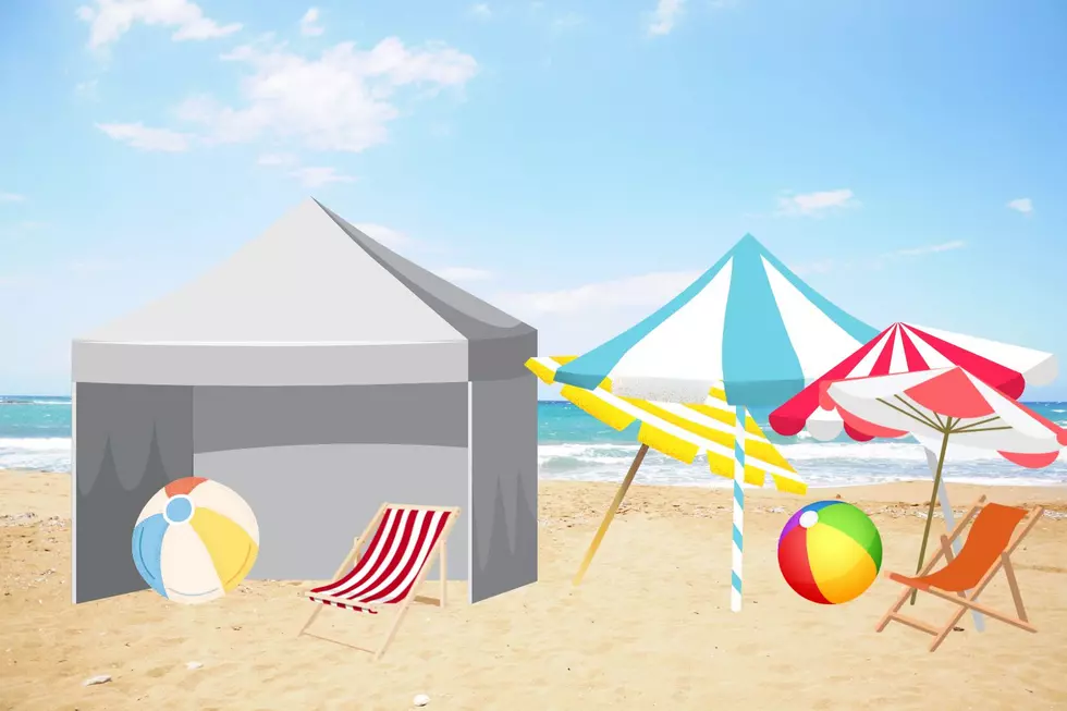 NJ beaches that allow tents or canopies