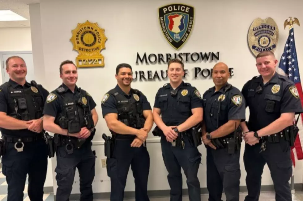 Members of the Morristown police department who helped Lisa Fitzgerald at the Morristown NJ Transit station 5/4/24