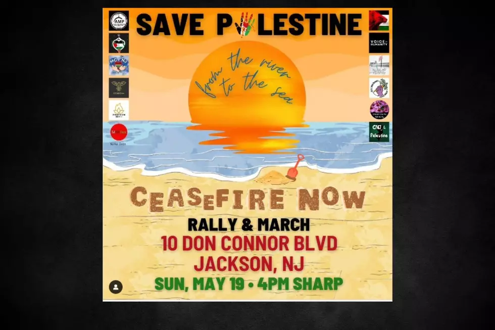 Image promoting pro-Palestinian protest in Jackson