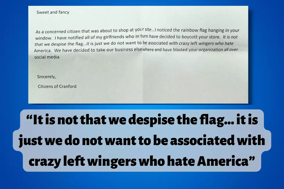 Hate mail received by Sweet n' Fancy Emporium (Facebook)