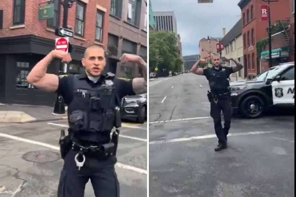 Why is Newark investigating NJ cop for doing this on camera?