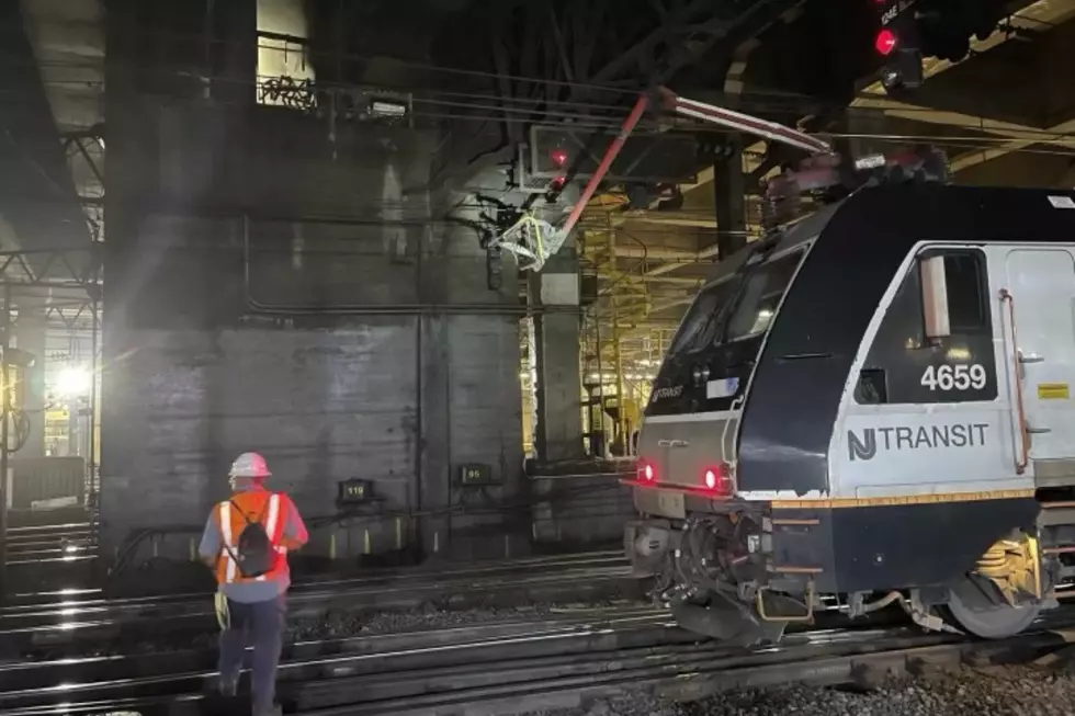 NJ Transit train at New York Penn Station 6/21/24