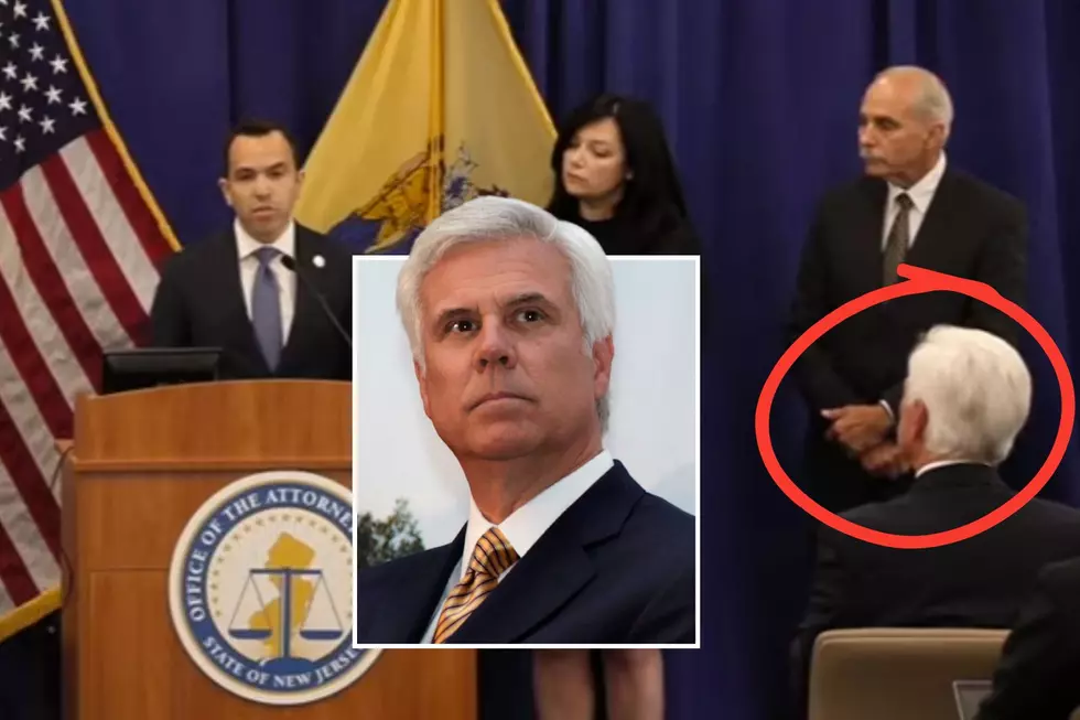 NJ Democratic boss stares down officials at corruption-case news conference